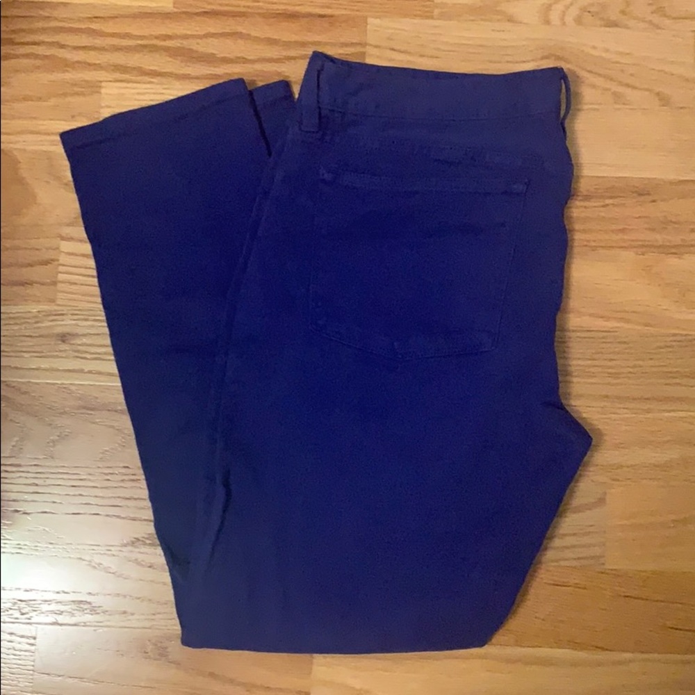 J. Crew purple jeans